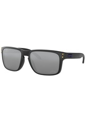Oakley Nfl Collection Sunglasses, Los Angeles Chargers OO9102 55 Holbrook - LAC MATTE BLACK/PRIZM BLACK
