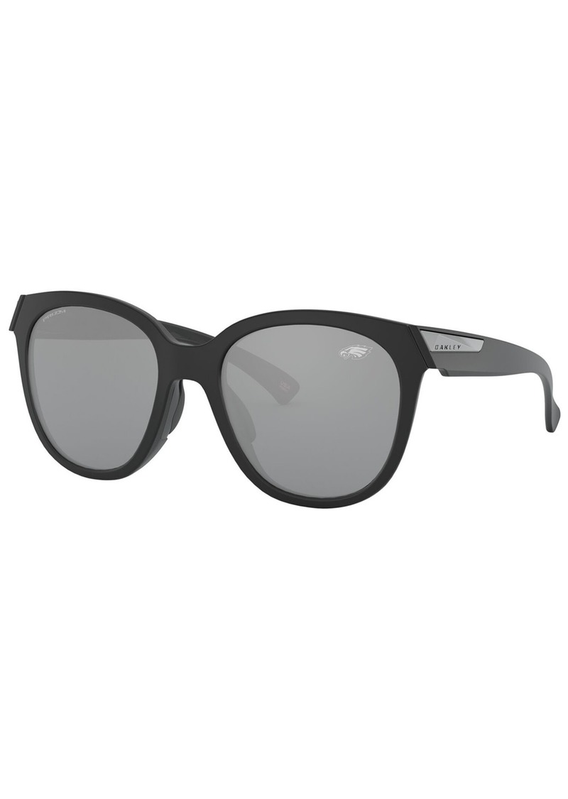 Oakley Nfl Collection Sunglasses, Philadelphia Eagles Low Key OO9433 - PHI MATTE BLACK/PRIZM BLACK