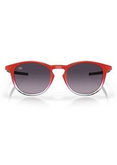 Oakley Pitchman 50mm Prizm Gradient Round Sunglasses