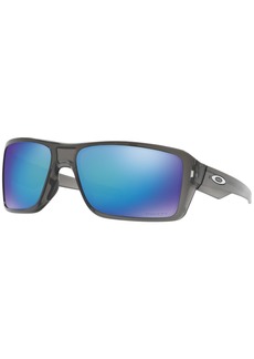 Oakley Polarized Double Edge Polarized Sunglasses , OO9380 66 - GREY/BLUE PRIZM POLARIZED