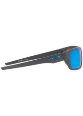 Oakley Polarized Drop Point Prizm Polarized Sunglasses , OO9367 60 - GREY/BLUE PRIZM POLARIZED