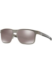 Oakley Polarized Holbrook Metal Prizm Black Polarized Sunglasses , OO4123 55 - GUNMETAL/BLACK POLAR