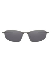 Oakley Prizm Whisker 60mm Rectangle Sunglasses