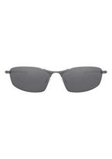 Oakley Prizm Whisker 60mm Rectangle Sunglasses