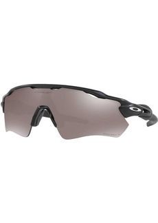 Oakley Radar EV Path Polarized Sunglasses, Men's, Matte Black/Prizm Black