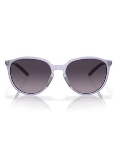 Oakley Sielo 57mm Gradient Round Sunglasses
