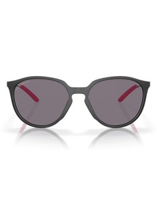Oakley Sielo 57mm Polarized Round Sunglasses
