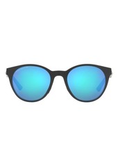 Oakley Spindrift 52mm Prizm Mirrored Polarized Round Sunglasses