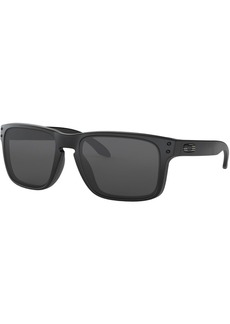 Oakley Standard Issue Holbrook Sunglasses, Men's, Matte Black/Grey Tonal Flag