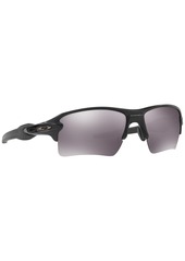 Oakley Sunglasses, Flak 2 Xl OO9188 - BLACK MATTE / BLACK