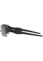 Oakley Sunglasses, Flak 2 Xl OO9188 - BLACK MATTE / BLACK