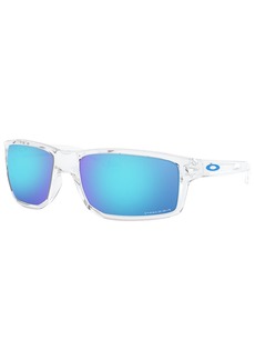 Oakley Sunglasses, OO9449 60 Gibston - POLISHED CLEAR/PRIZM SAPPHIRE