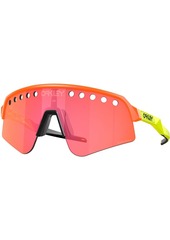 Oakley Sutro Lite Sweep Sunglasses, Men's, Matte Pink/Prizm Road