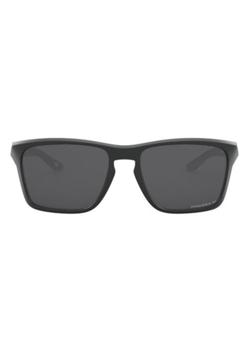 Oakley Sylas 57mm Prizm Polarized Keyhole Sunglasses