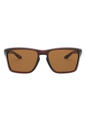 Oakley Sylas 57mm Rectangular Sunglasses