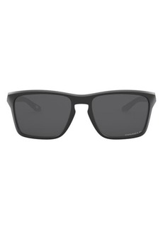 Oakley Sylas 60mm Prizm Polarized Rectangular Sunglasses