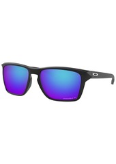 Oakley Sylas Polarized Sunglasses, OO9448 57 - Matte Black / Prizm Sapphr Iridium Polar