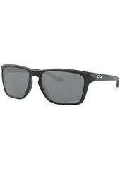 Oakley Sylas Prizm Sunglasses, Men's, Polished Black/Prizm Grey