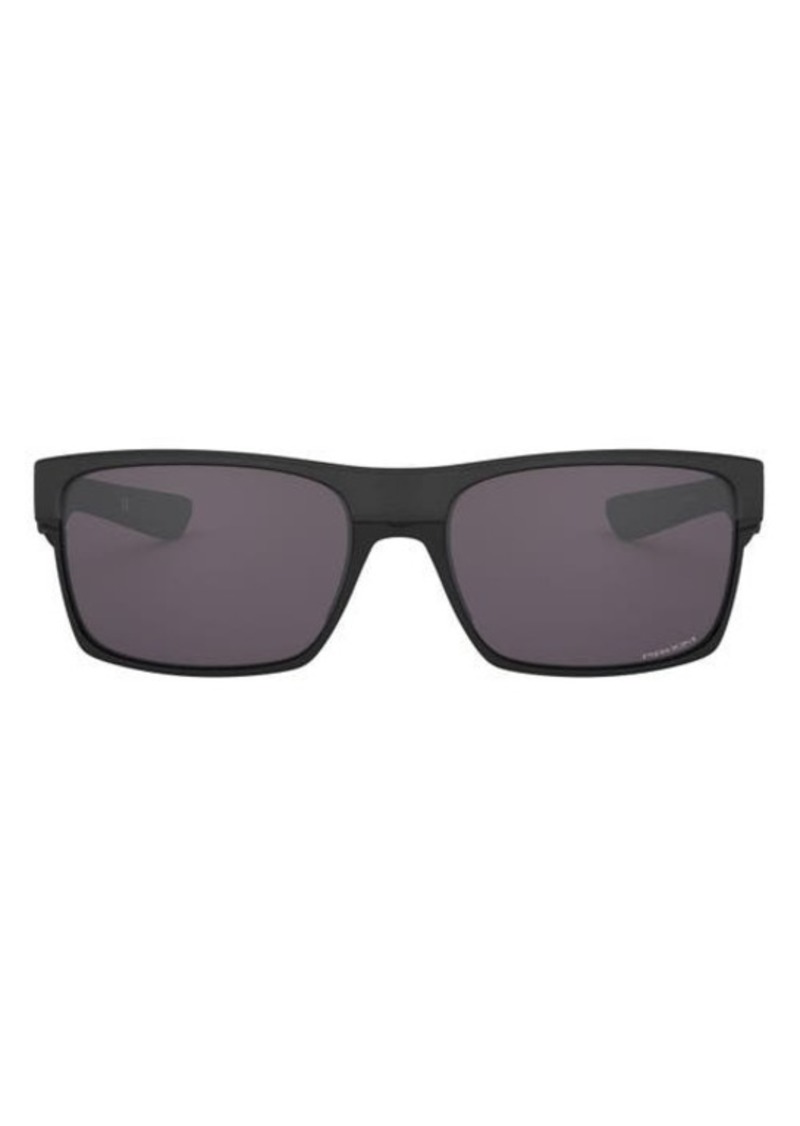 Oakley Twoface 60mm Polarized Rectangular Sunglasses