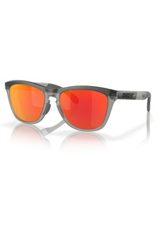 Oakley Unisex Sunglasses, Frogskins Range Low Bridge Fit Oo9284A - Matte Gray Smoke, Gray Ink