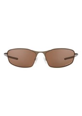 Oakley Whisker 60mm Prizm Polarized Oval Sunglasses
