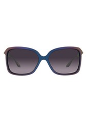 Oakley Wildrye 61mm Prizm Gradient Butterfly Sunglasses