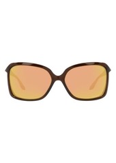 Oakley Wildrye 61mm Prizm Polarized Butterfly Sunglasses