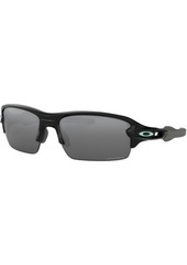 Oakley Youth Flak XS Prizm Sunglasses, Polished Black/Prizm Black