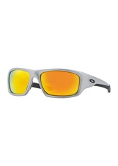 Oakley Valve Polarized 60mm Wrap Sunglasses