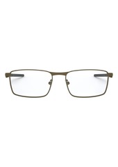Oakley Fuller(TM) 55mm Rectangular Optical Glasses in Silver at Nordstrom