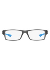 Oakley Kids' Airdrop(TM) XS 48mm Rectangular Optical Glasses in Grey at Nordstrom