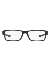 Oakley Kids' Airdrop(TM) XS 52mm Rectangular Optical Glasses in Black at Nordstrom