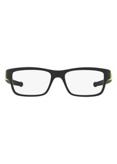 Oakley Kids' Marshal(TM) XS 49mm Rectangular Optical Glasses in Black at Nordstrom
