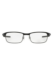Oakley Tincup(TM) 54mm Rectangular Optical Glasses in Graphite at Nordstrom