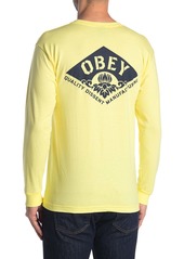 Obey Lotus Flower Long Sleeve T-Shirt