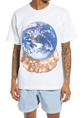 Men's Obey Men's Our Planet Is In Your Hands Graphic Tee