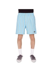 Obey Mens Striped Cotton Casual Shorts