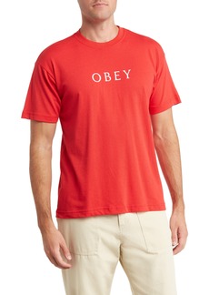 Novel Obey 3 T-Shirt in Red at Nordstrom Rack