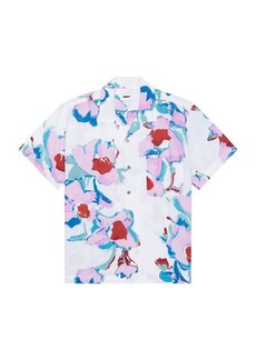 Obey Acrylic Flower Woven Shirt