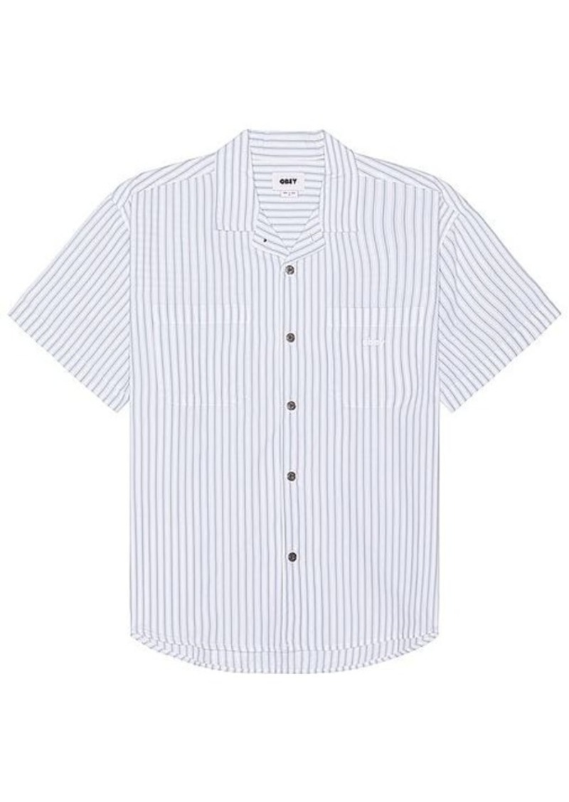 Obey Bigwig Stripe Shirt