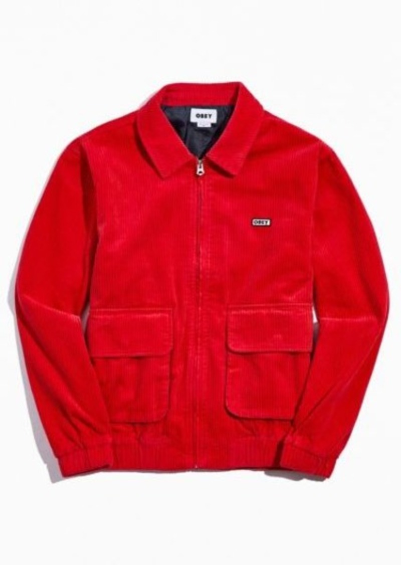 obey captain corduroy jacket