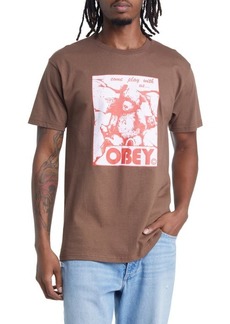 Obey Come Play With Us Graphic T-Shirt