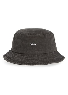 Obey Cotton Twill Bucket Hat