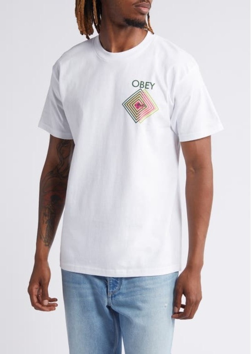 Obey Double Vision Graphic T-Shirt
