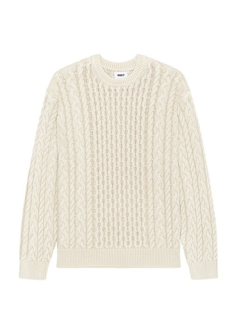 Obey Faded Wash Sweater