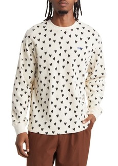 Obey Hearts Long Sleeve Thermal T-Shirt