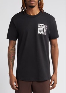 Obey Icon Cotton Graphic T-Shirt