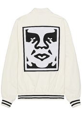 Obey Icon Face Varsity Jacket