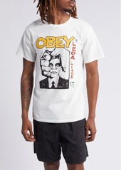 Obey Legalize It Cotton Graphic T-Shirt