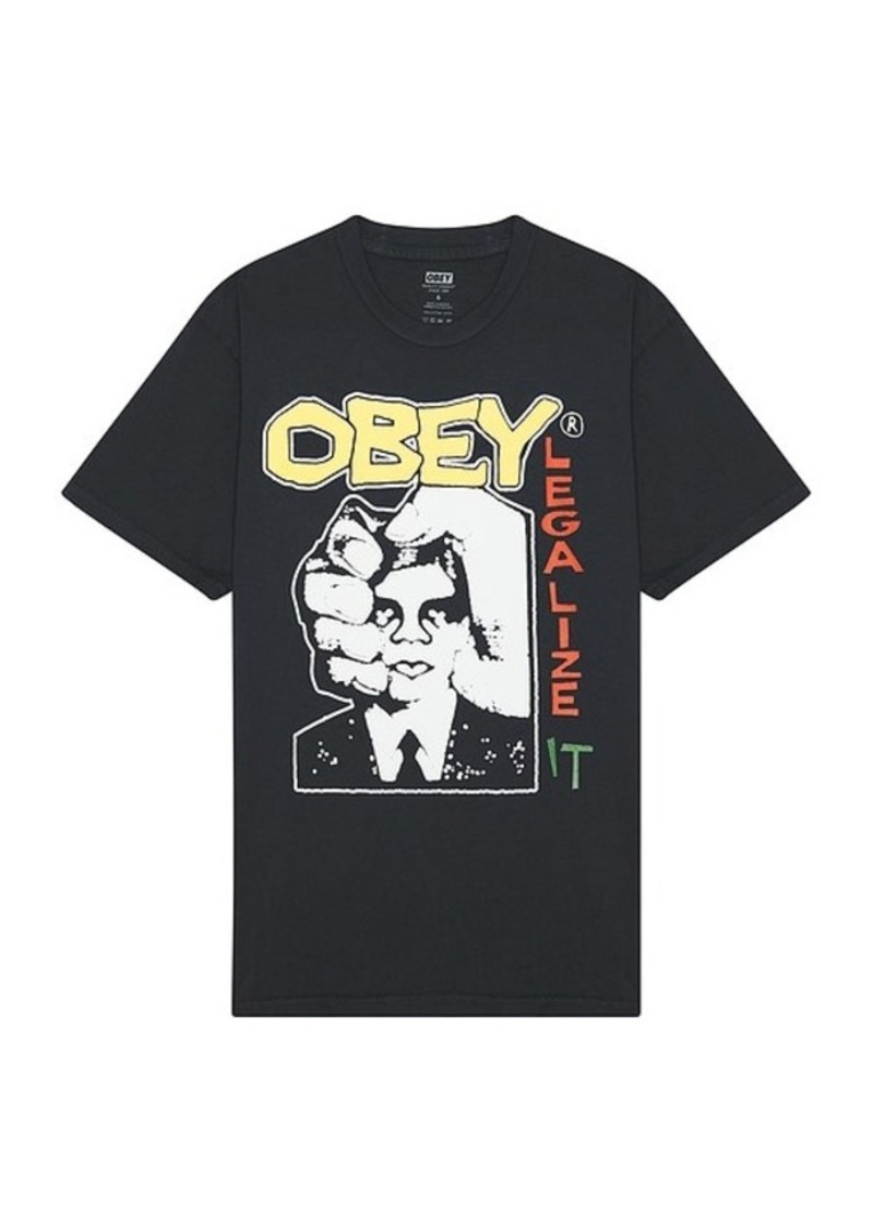 Obey Legalize It Tee